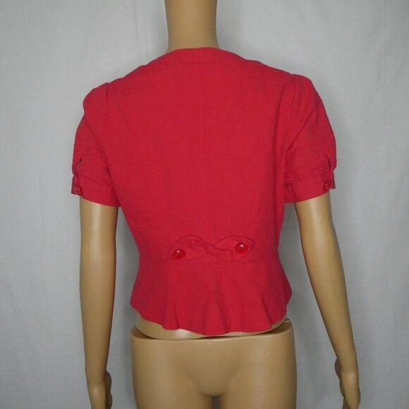 Anthropologie Mermaid Mariette Jacket Sweetheart 6 - Picture 8 of 11